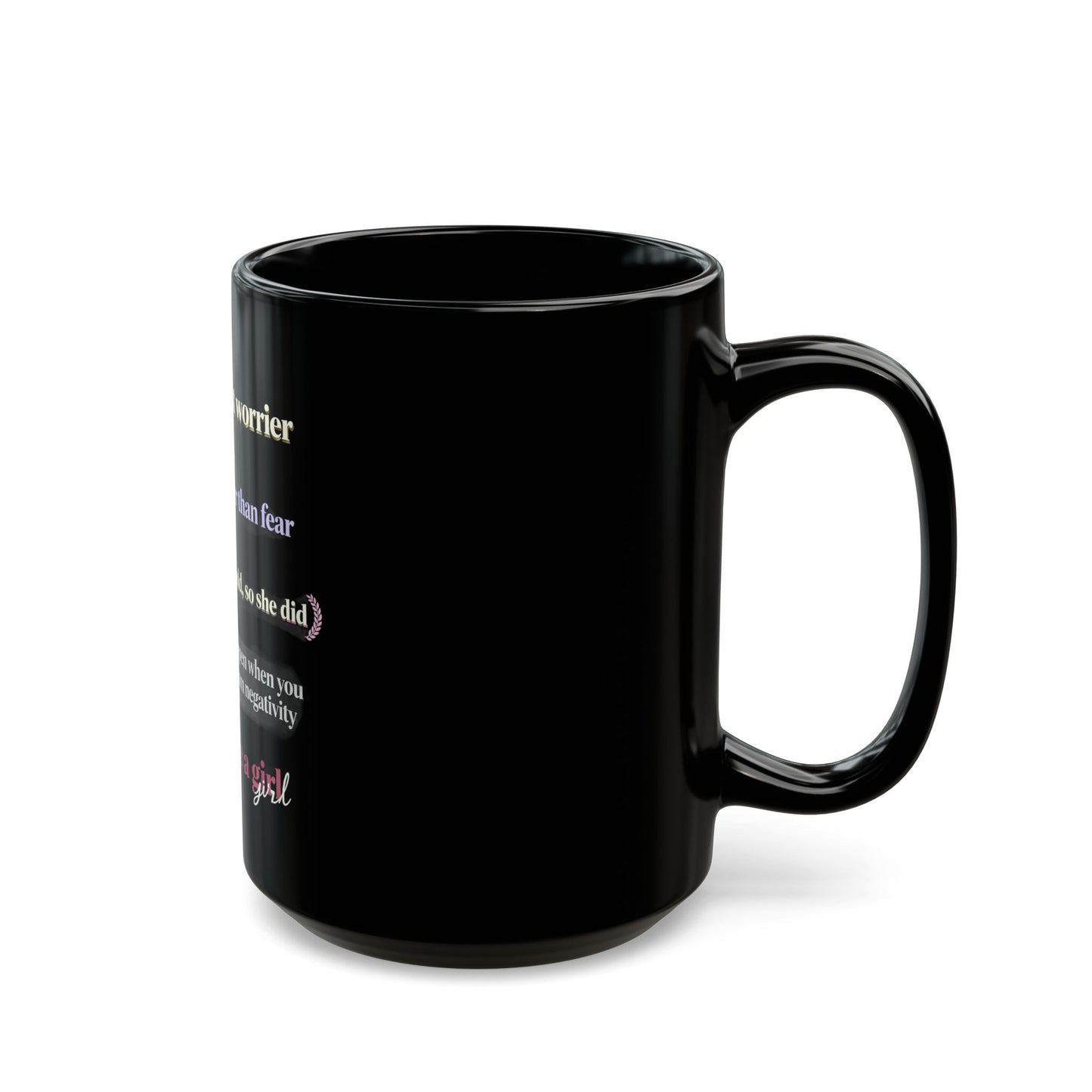 Black Mug Collection Multi Quote I Mug