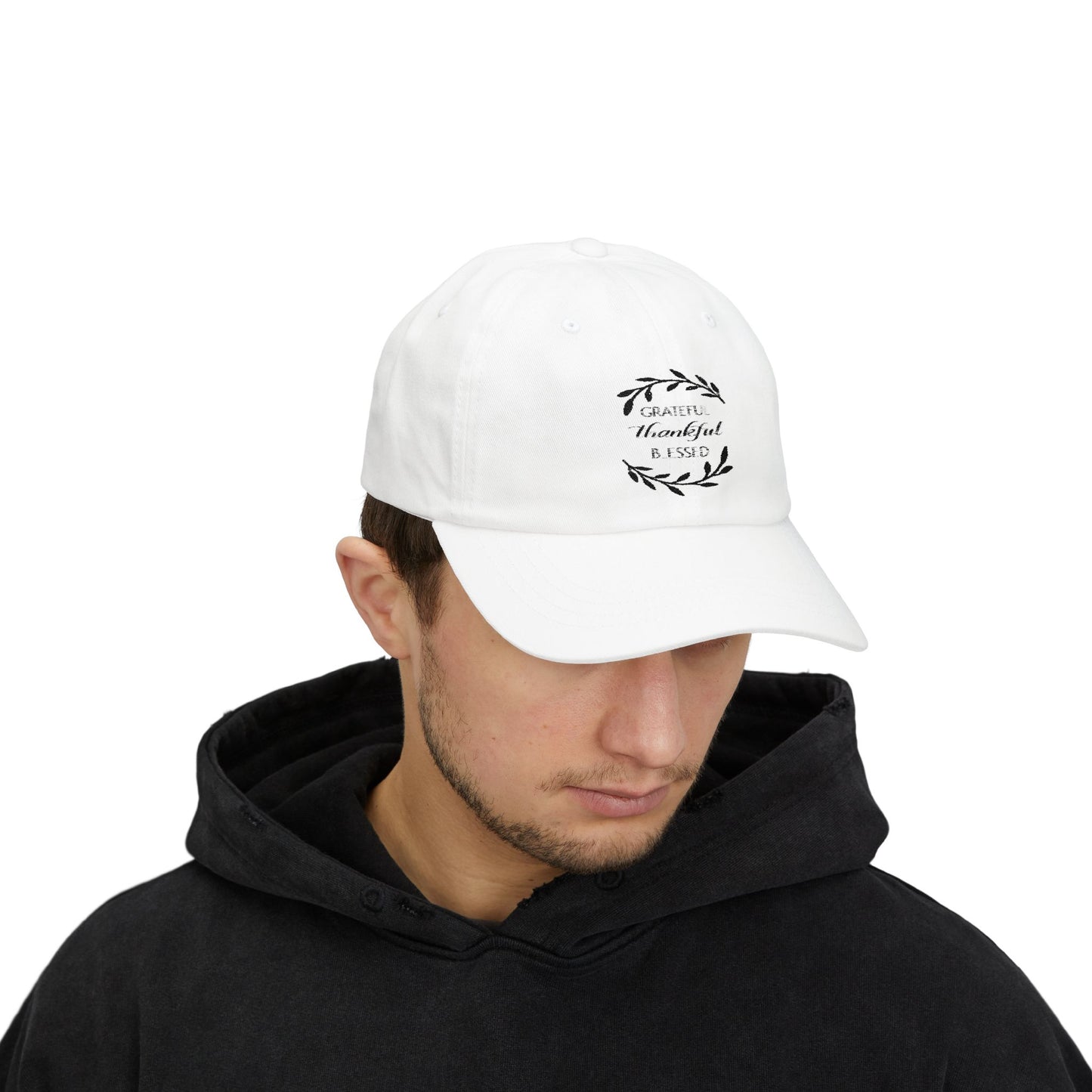 Dad Cap - Grateful, Thankful, Blessed Motivational Hat