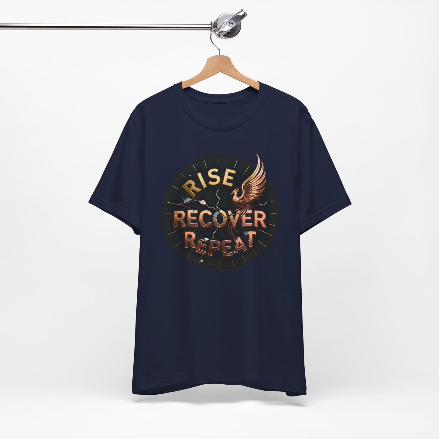 Strength and Serenity Rise, Recover, Repeat Tee
