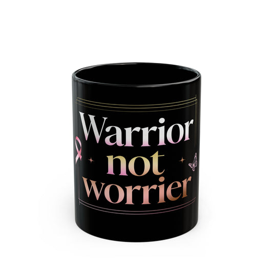 🌿 S & S - Warrior Not Worrier Mug