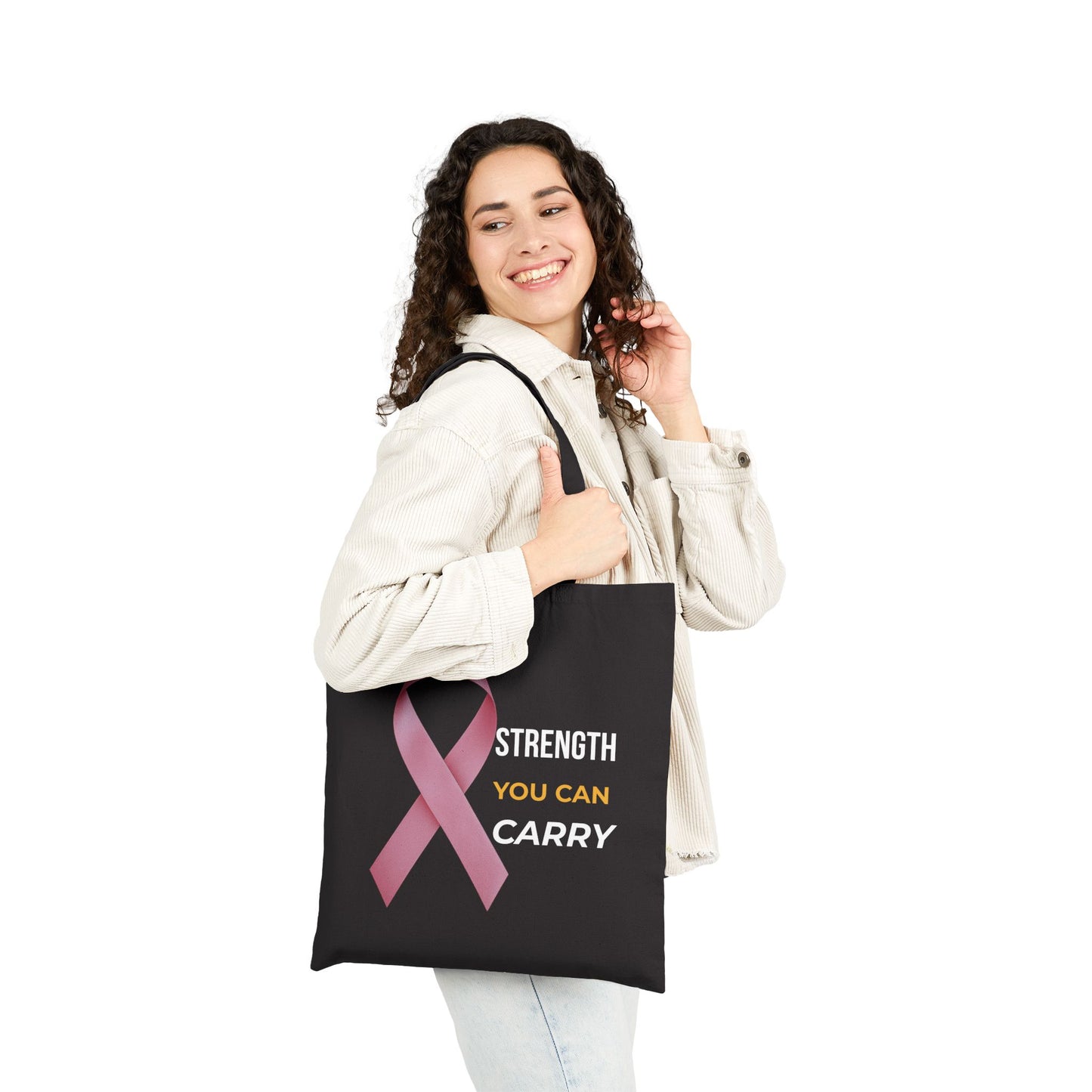 👜Ribbon of Strength-Strength You Can Carry Tote