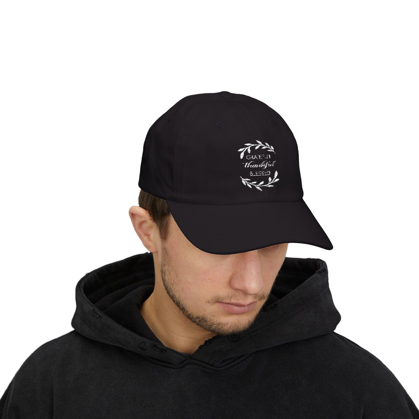 Grateful Thankful Blessed Motivational Cap