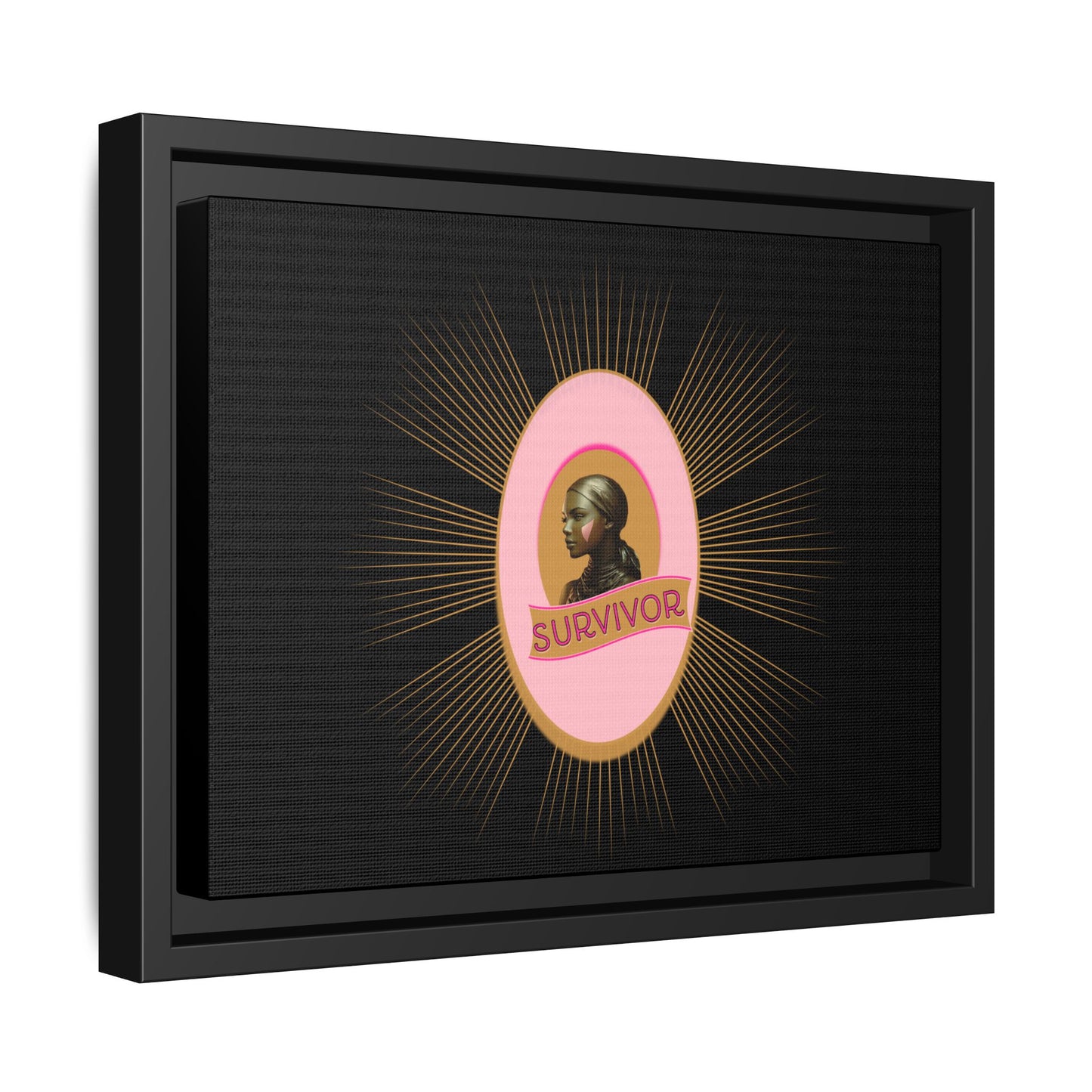Canvas Wall Art" Survivor" for Breast Cancer Warriors