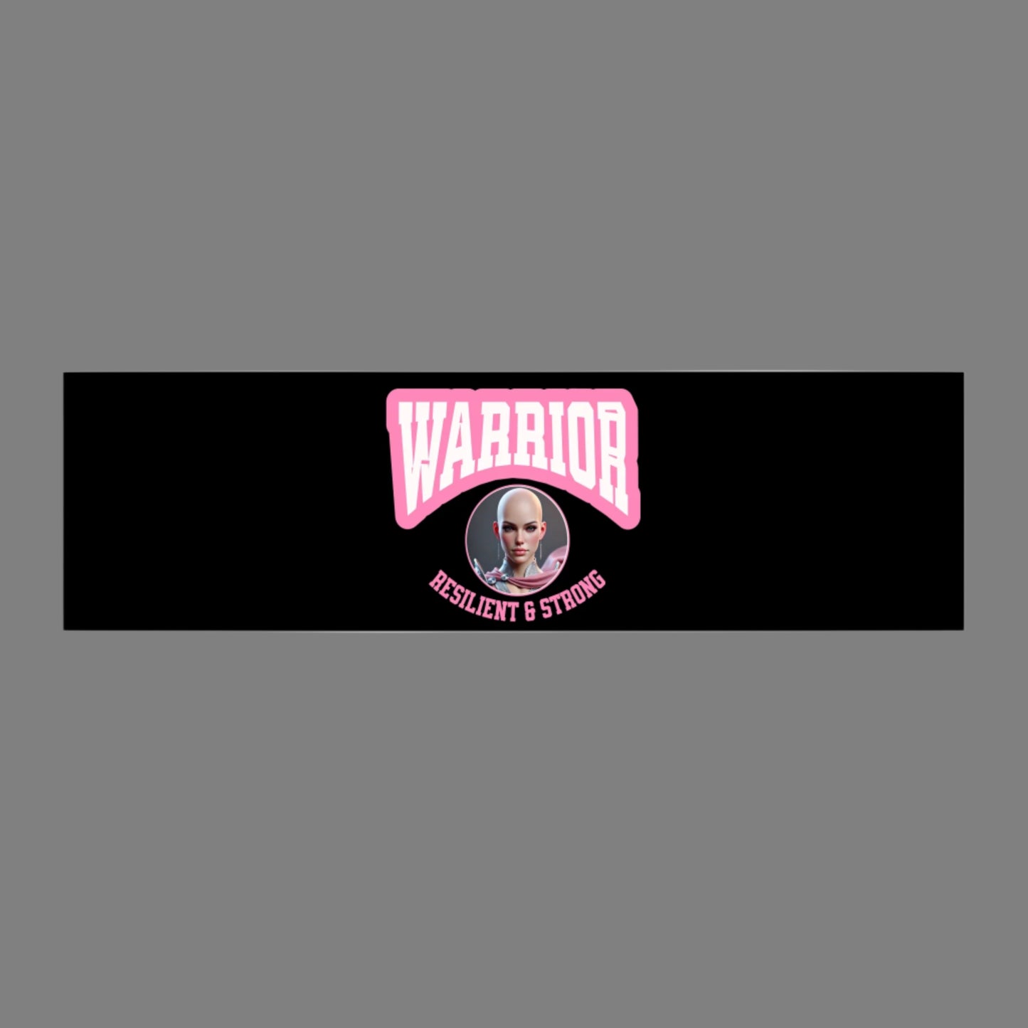 Warrior Resilient & Strong Bumper Stickers | Motivational Car Decals, Empowerment Stickers, Inspirational Quotes