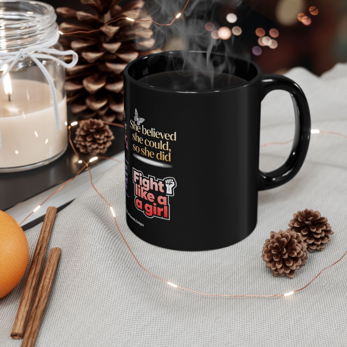 Blakc Mug Collection Multi Quote II Mug