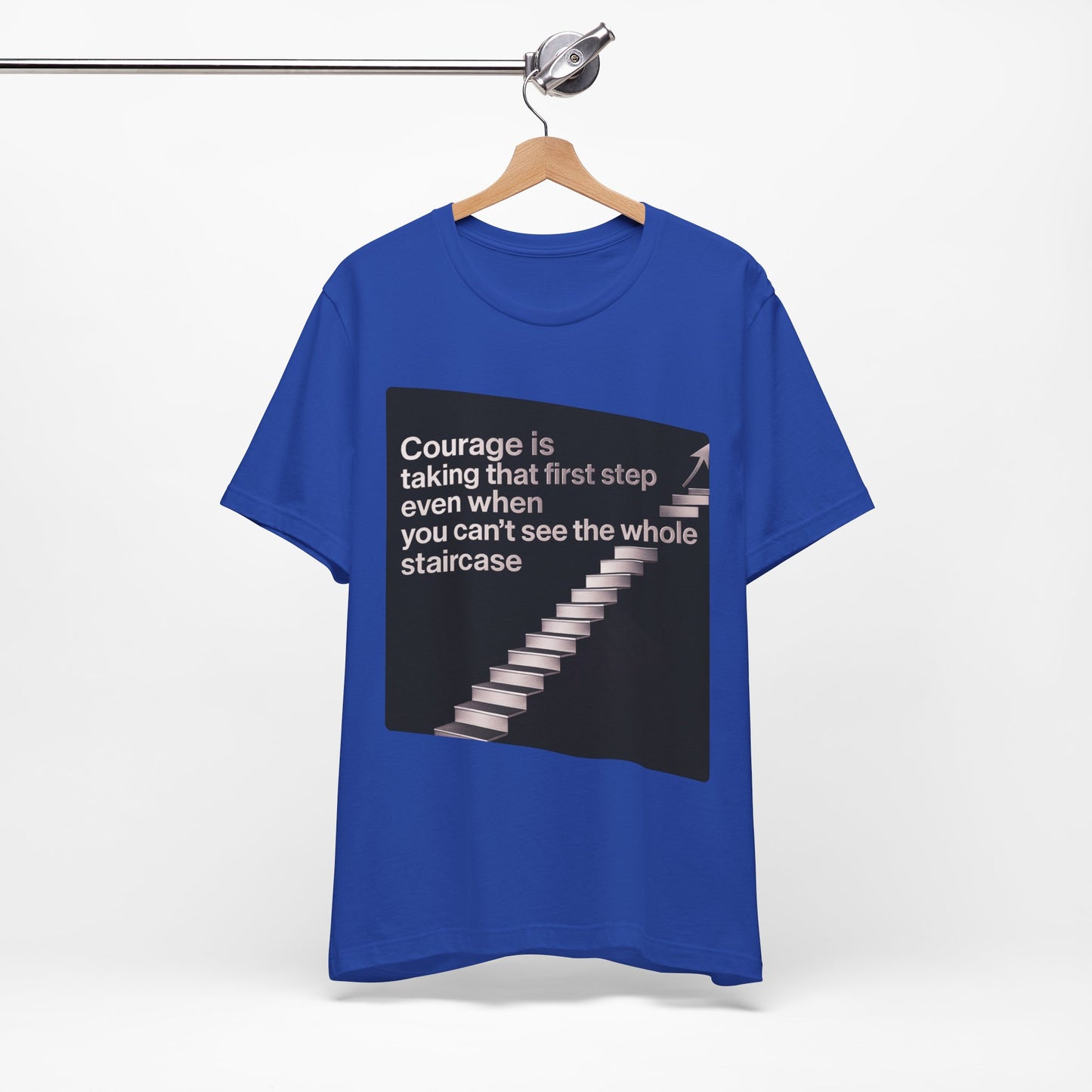 Strength and Serenity Collection - Courage is Taking That First Step Tee