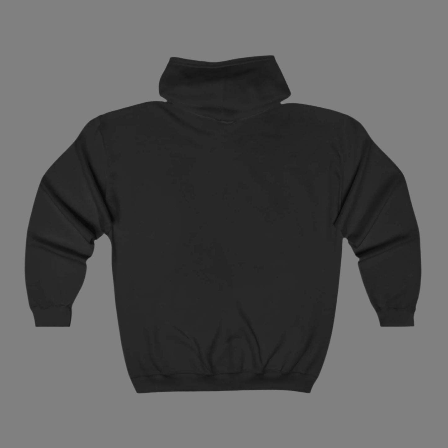 Warrior Spirit Zip Hoodie | Unisex Heavy Blend Sweatshirt, Gift for Fighters, Gifts for Survivors, Casual Wear, Empowerment Apparel