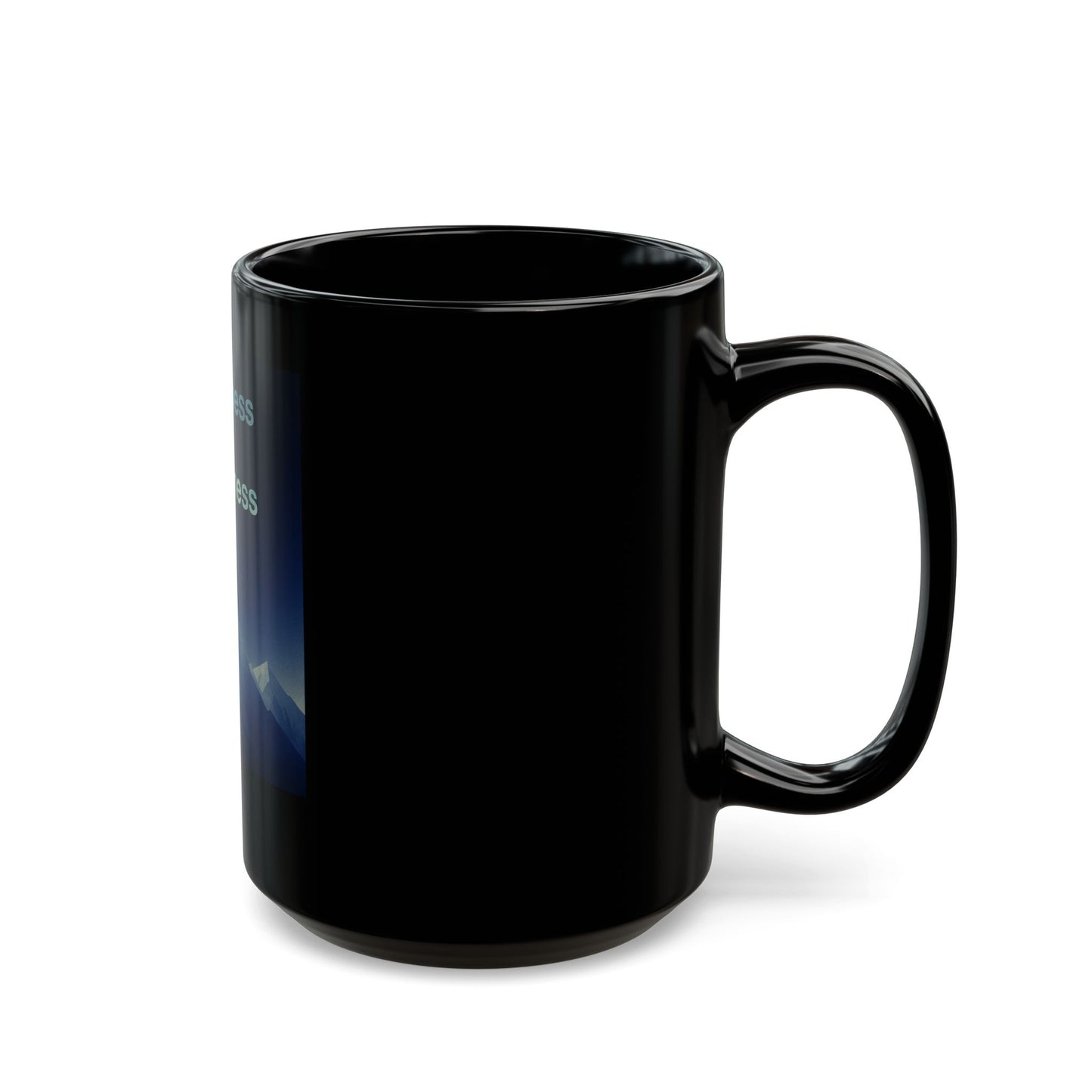 Black Mug Collection From Darkness to Light Mug