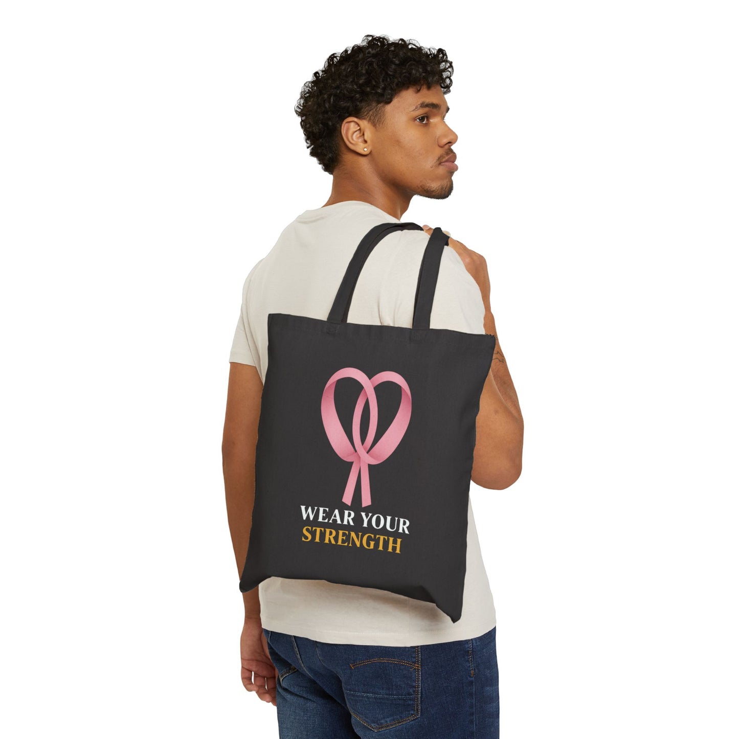 🌸 Ribbon - Wear Your Strength Tote