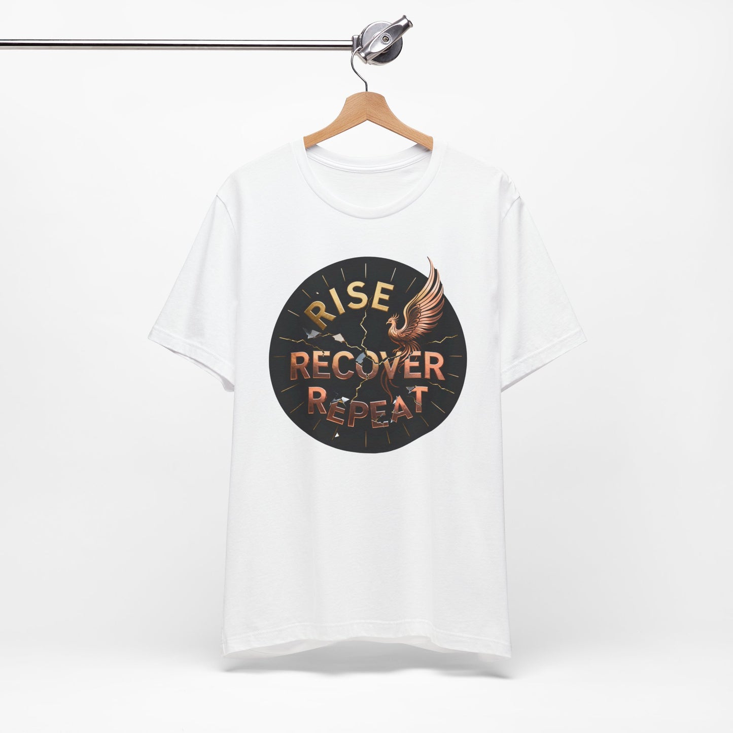 Strength and Serenity Rise, Recover, Repeat Tee