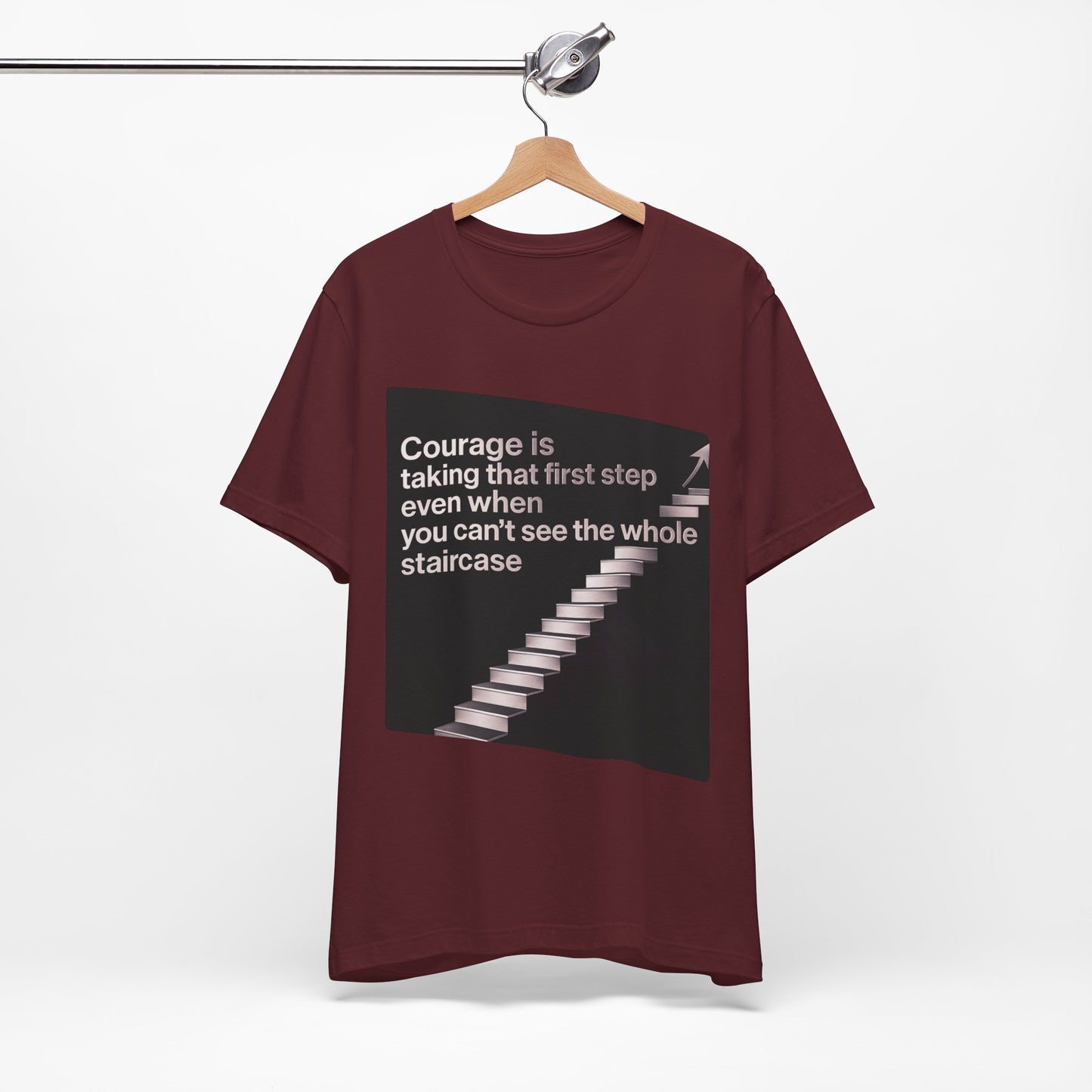 Strength and Serenity Collection - Courage is Taking That First Step Tee
