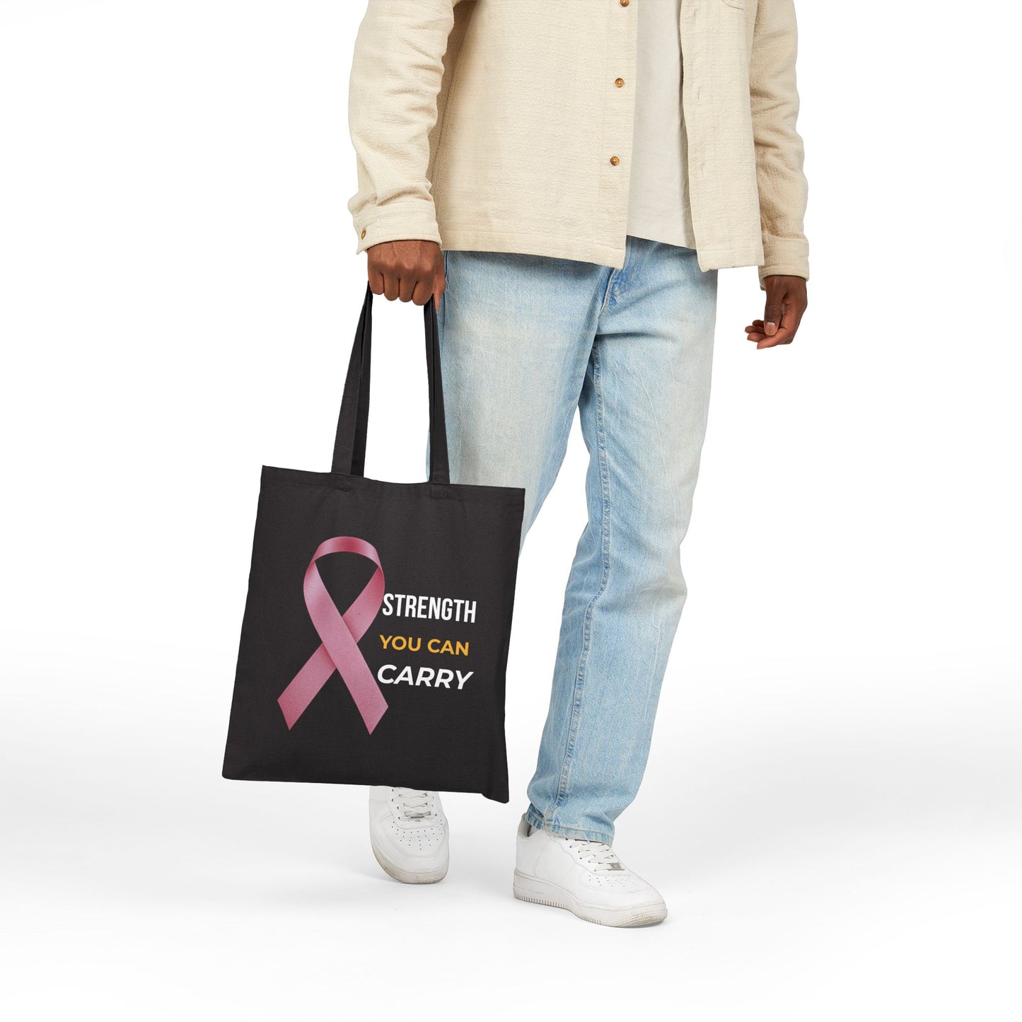 👜Ribbon of Strength-Strength You Can Carry Tote