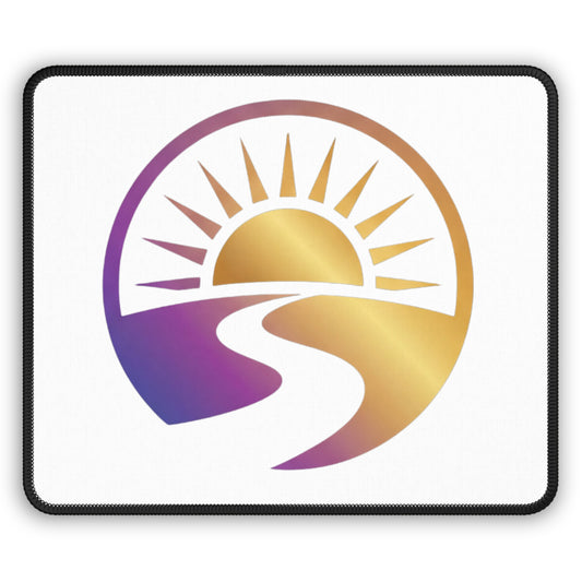 🌅 Rise Strong – Sunrise Path Mouse Pad