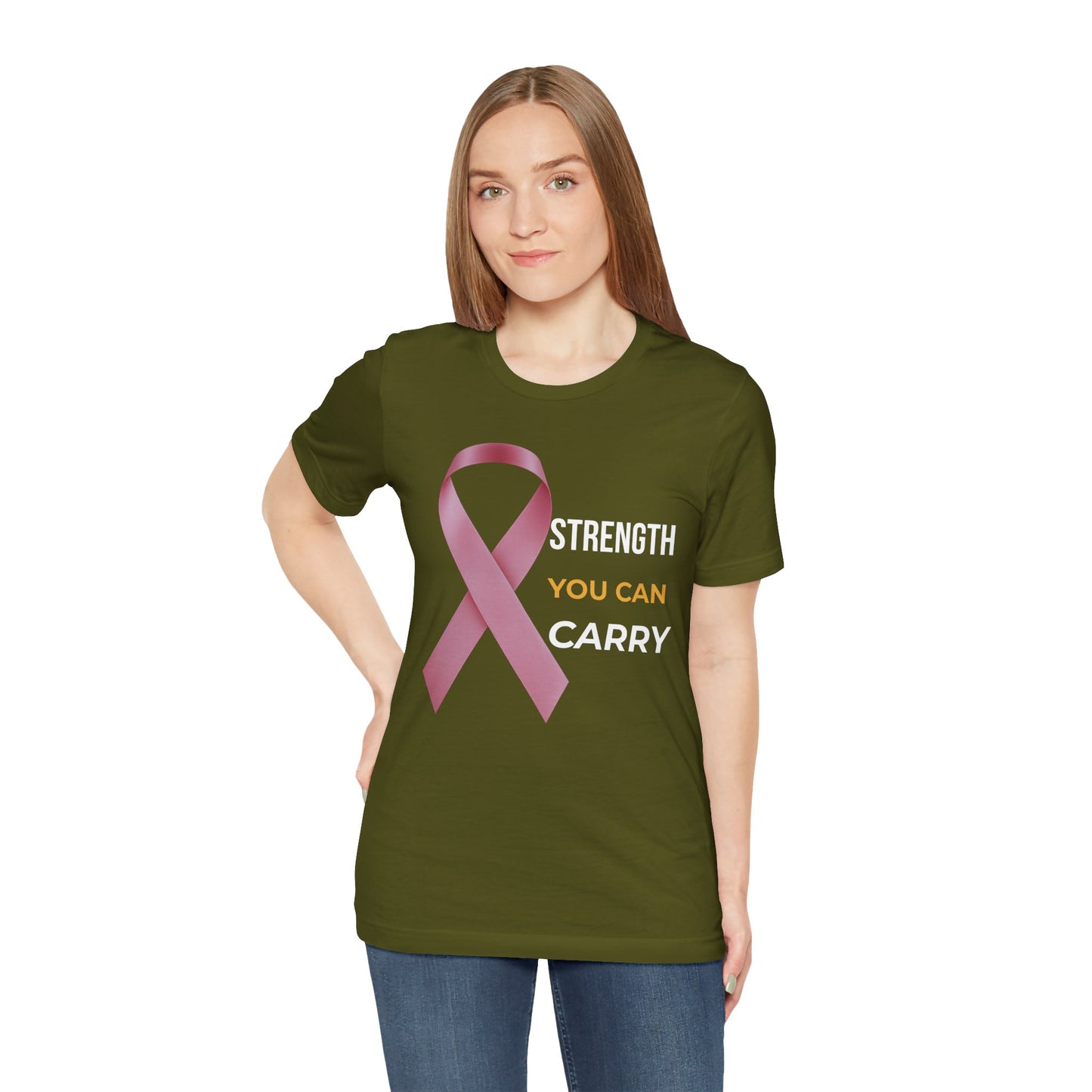👕Ribbon of Strength-Strength You Can Carry Tee