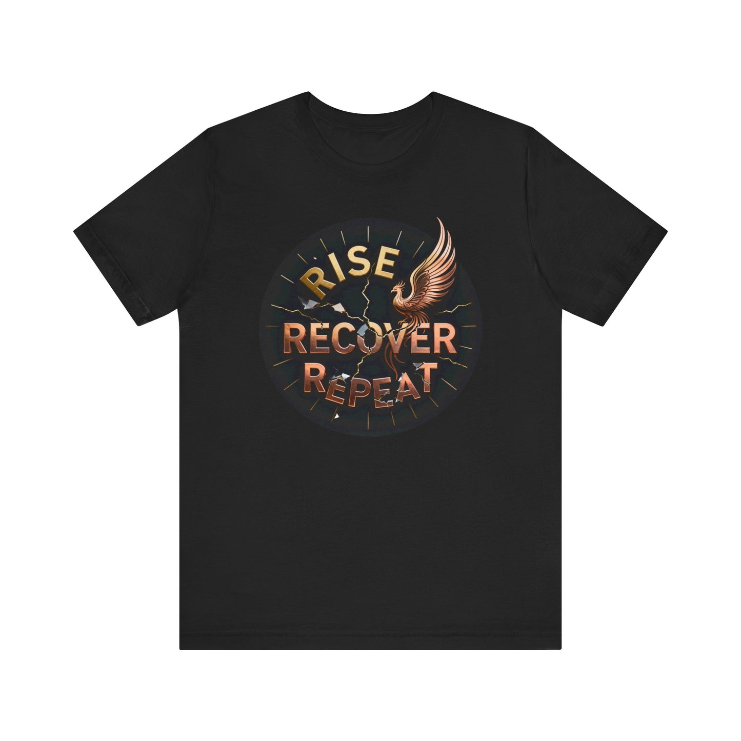 Strength and Serenity Rise, Recover, Repeat Tee