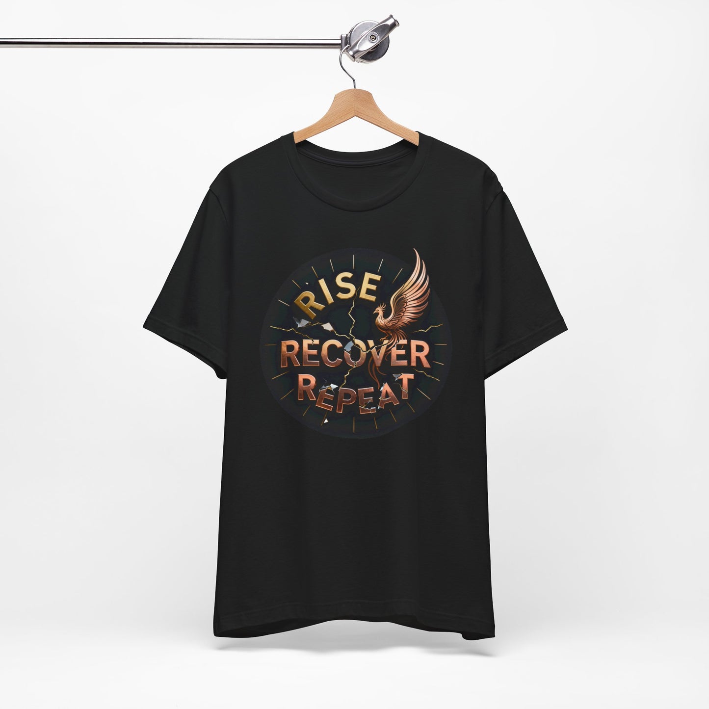 Strength and Serenity Rise, Recover, Repeat Tee