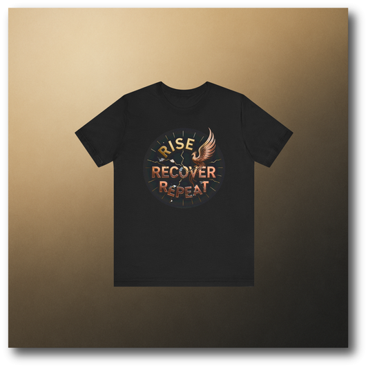 💛 Serenity-Rise, Recover, Repeat Jersey Tee -