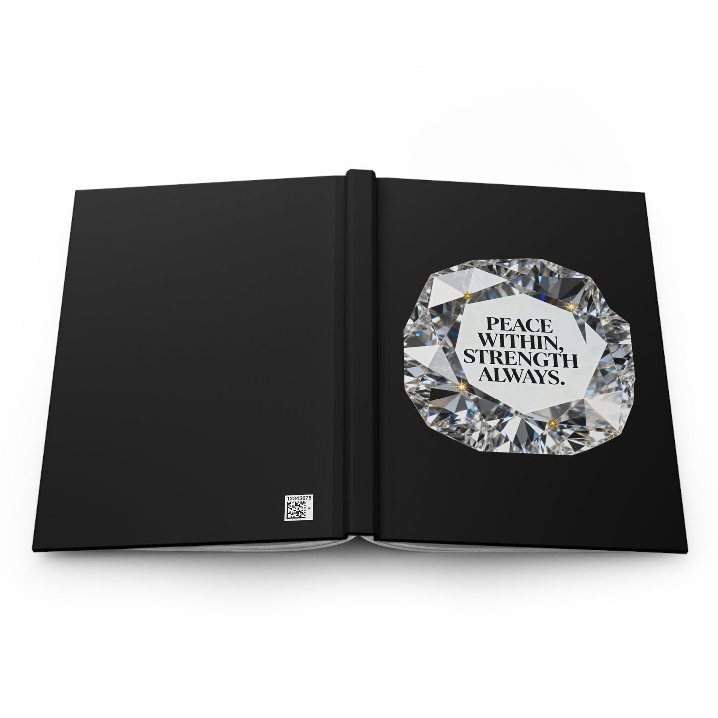 🖤 B&W - Peace Within Strength Always Journal