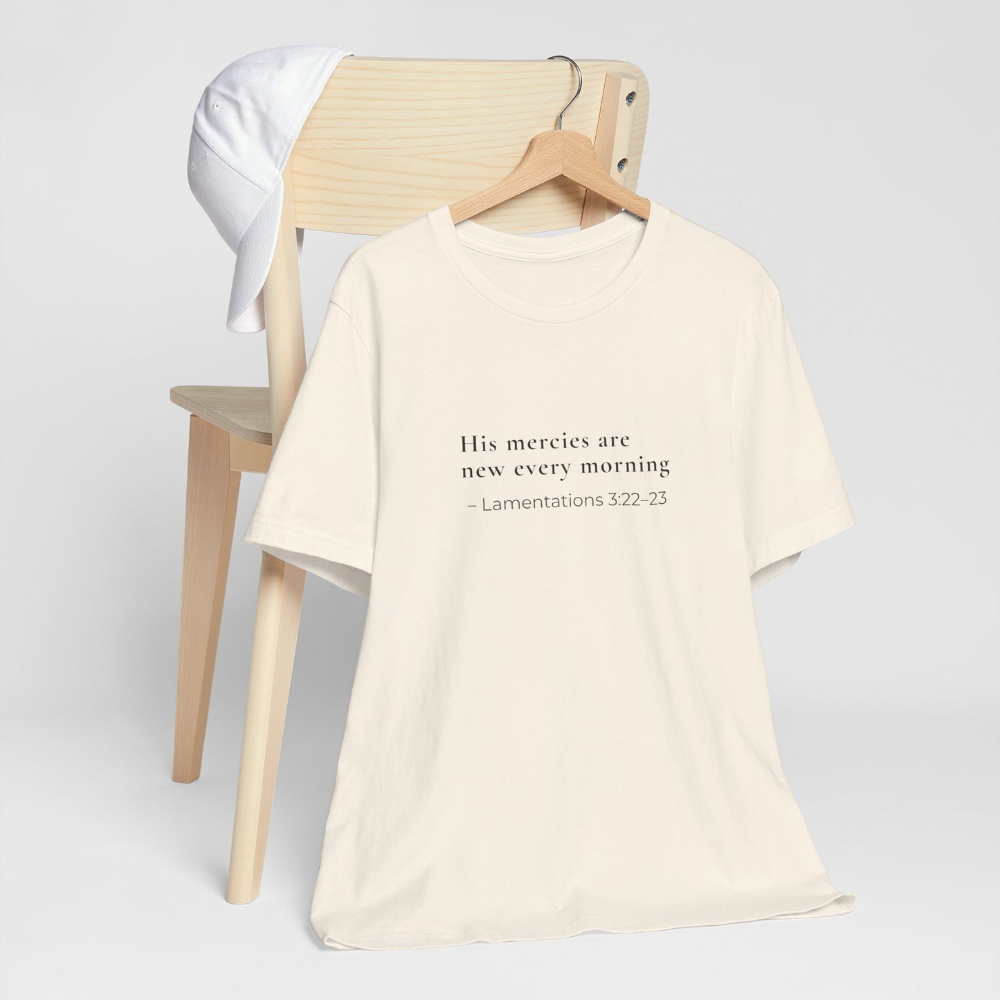 🕊️ Renewed Strength Scripture Tee | His Mercies Are New Every Morning