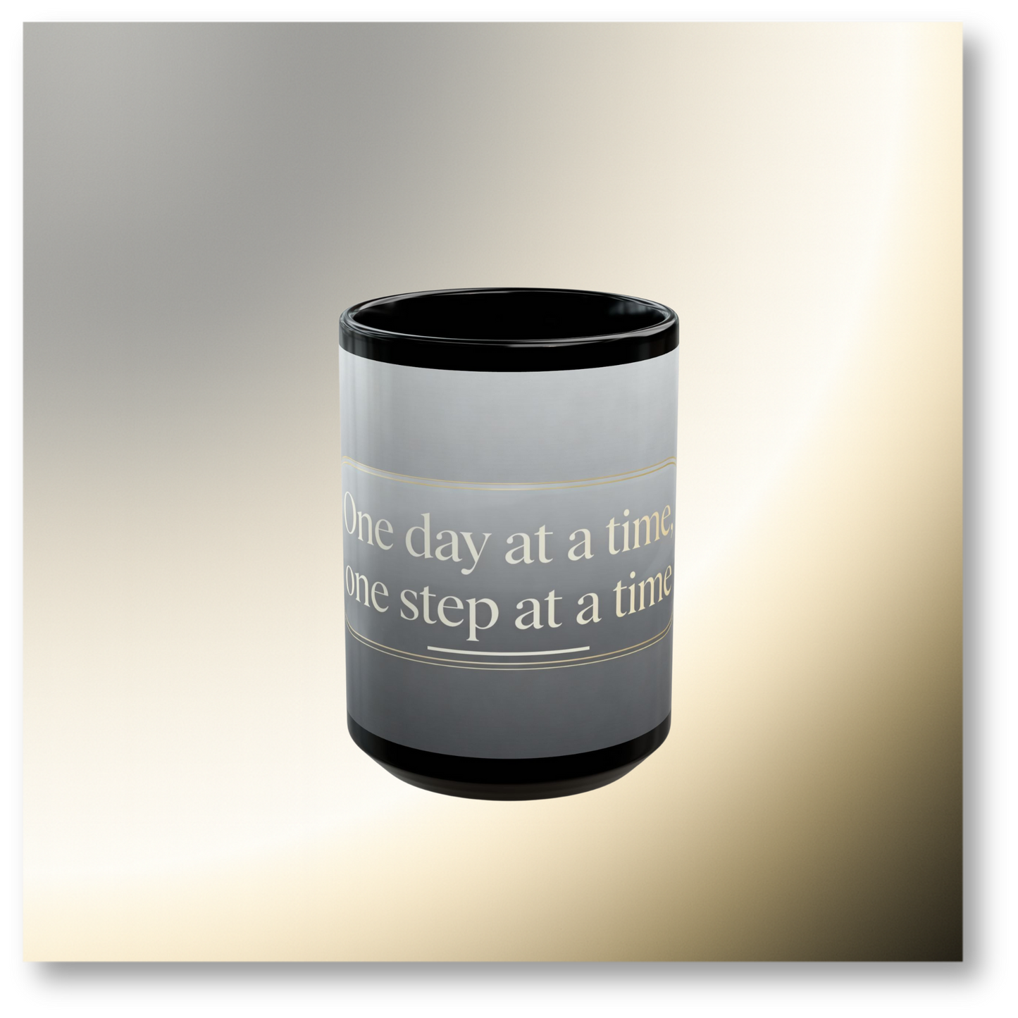🌿Black - One Step At A Time Mug