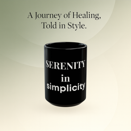 🖤 B&W - Serenity in Simplicity Mug