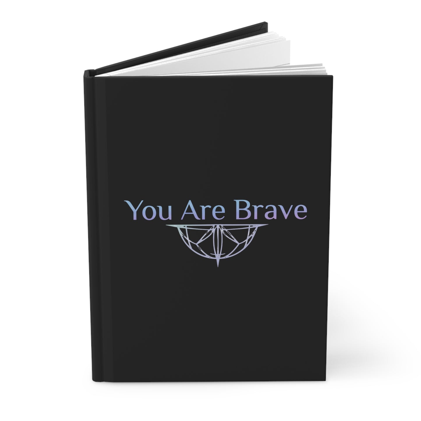 💛 You Are Brave – Strength & Serenity Reflection Journal