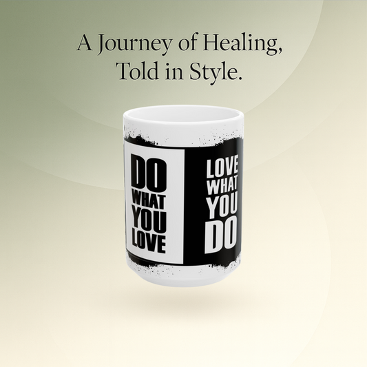 🖤 B&W - Do What You Love Mug