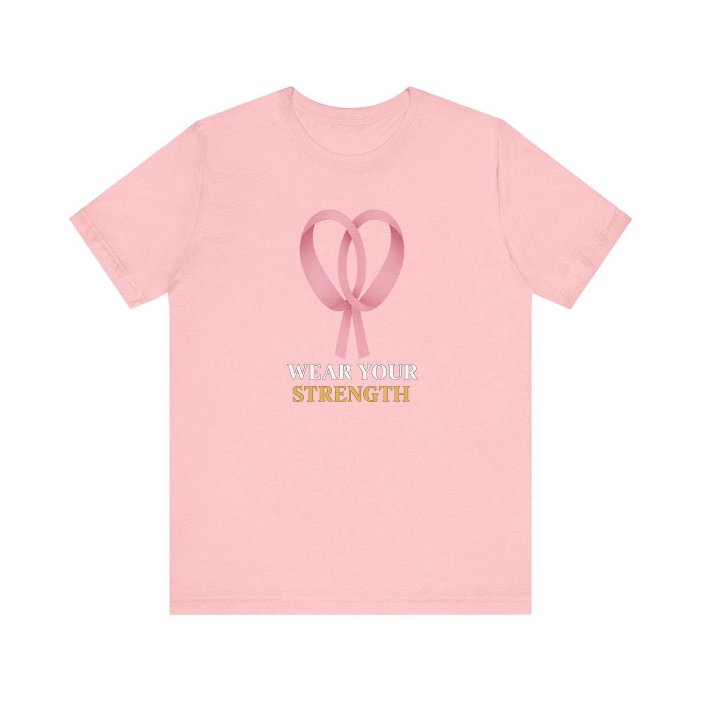 🌸 Ribbon-Wear Your Strength Tee