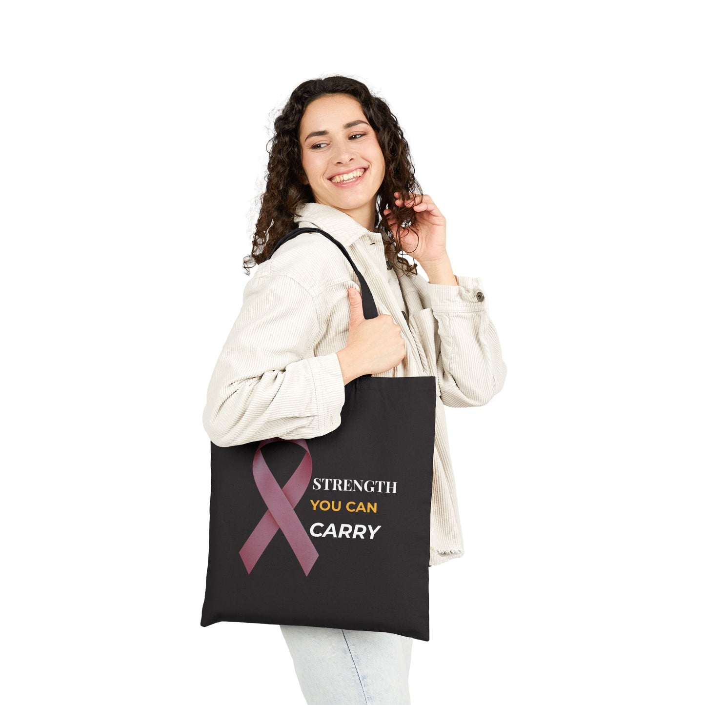 🌸 Ribbon - Strength You Can Carry Tote