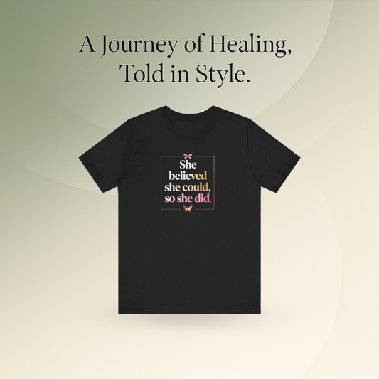 🌸 Ribbon - She Believed She Could Tee
