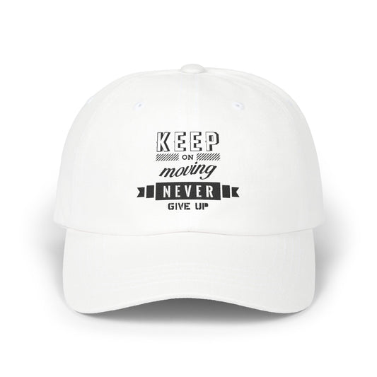 Motivational Dad Cap Keep on Moving
