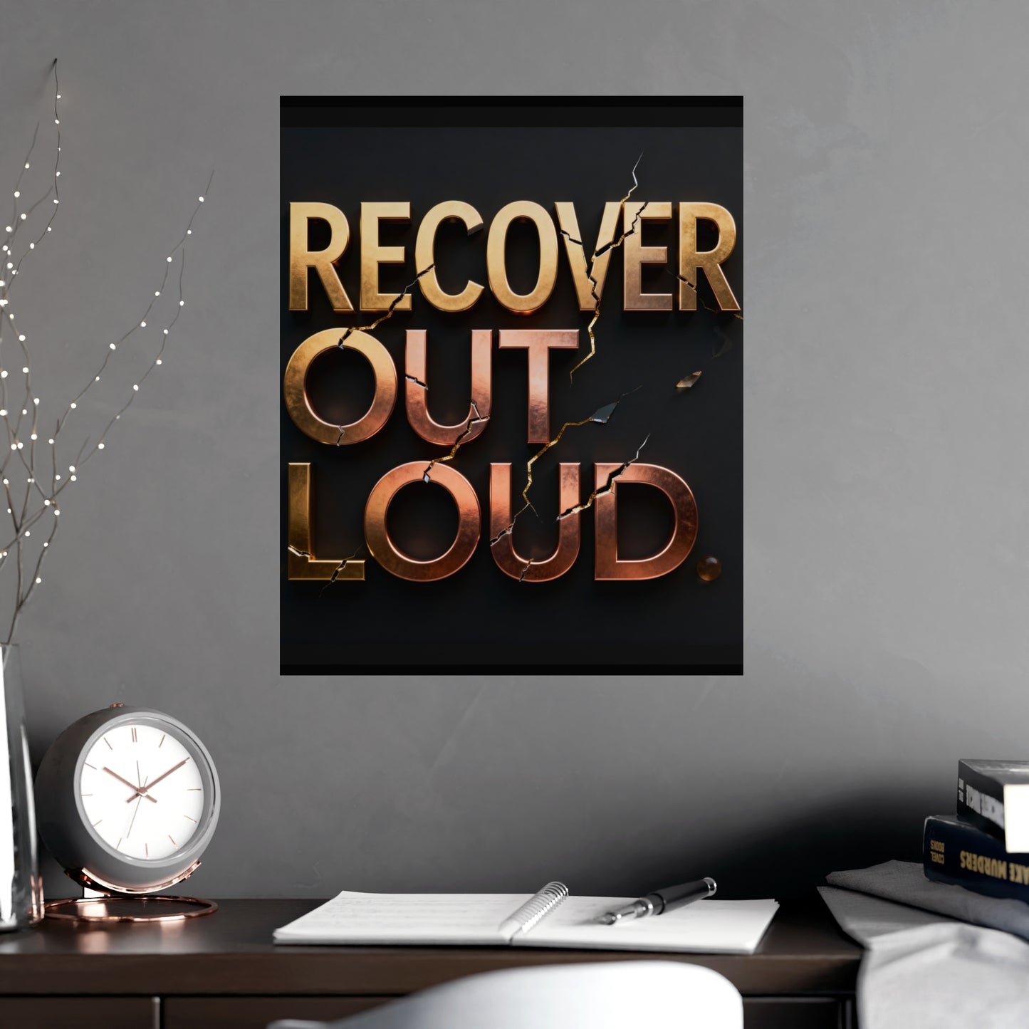 💛 Serenity - Recover Out Loud Wall Art