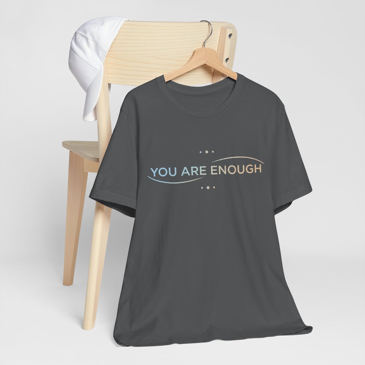 💛 You Are Enough – Strength & Serenity Affirmation Tee