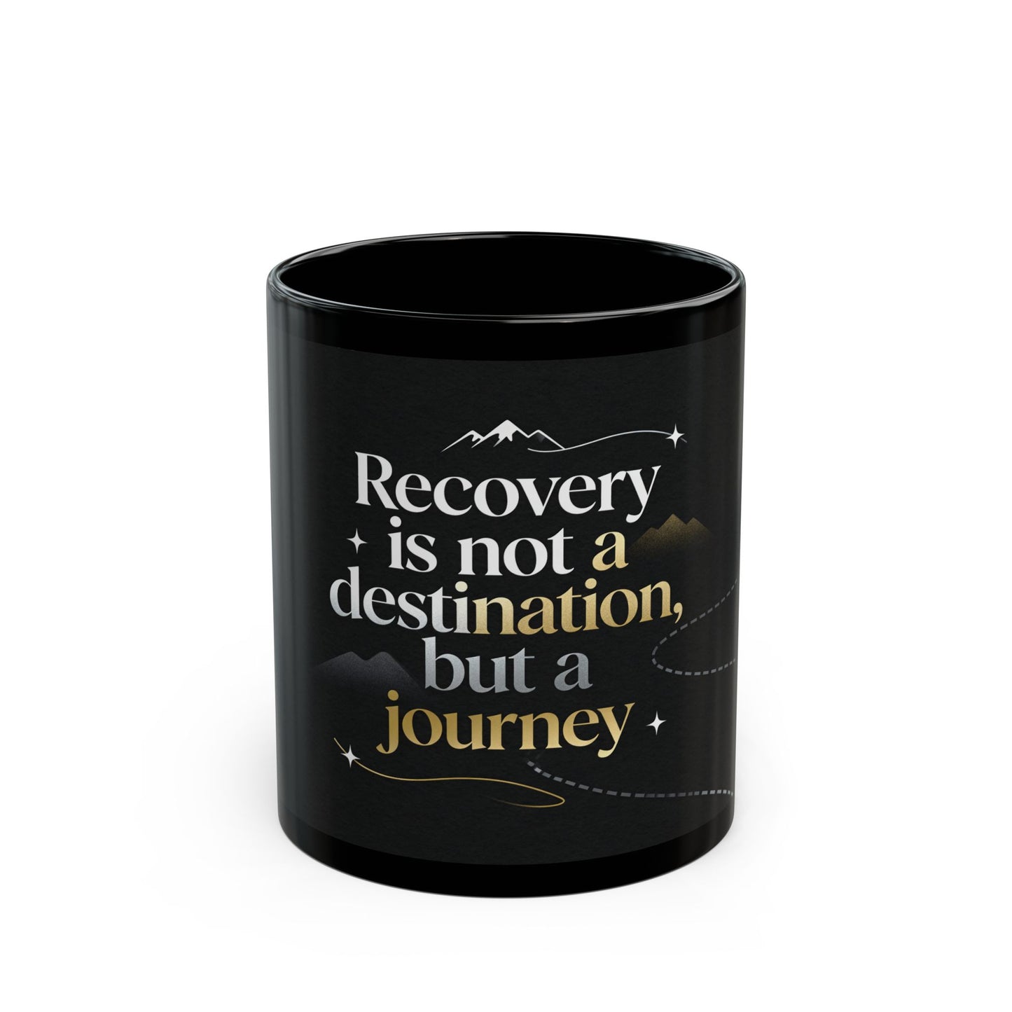 🌿S & S - Recovery Is Not The Destination Mug