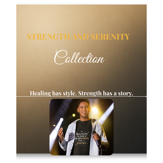 Strength and Serenity Recovery Is Not a Destination Tee