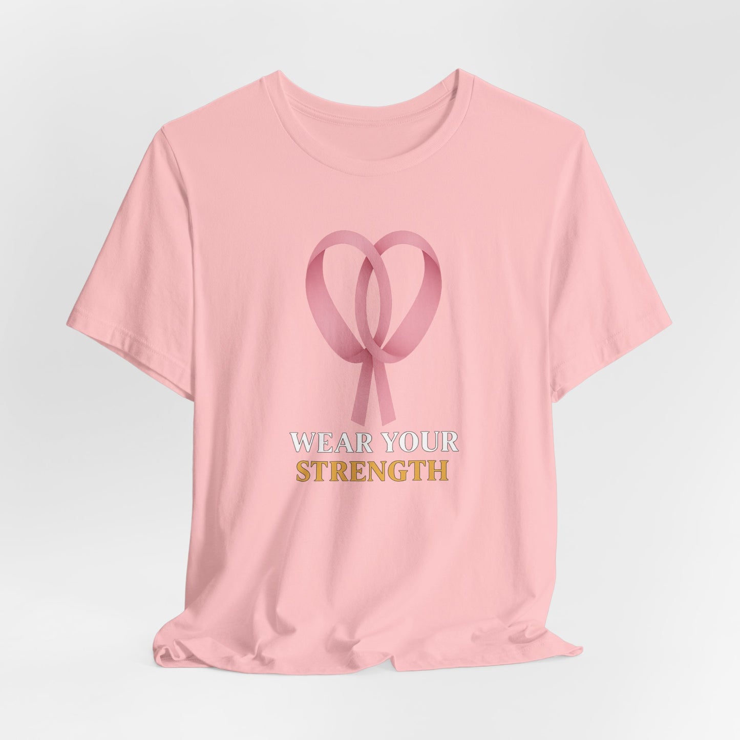 🌸 Ribbon-Wear Your Strength Tee