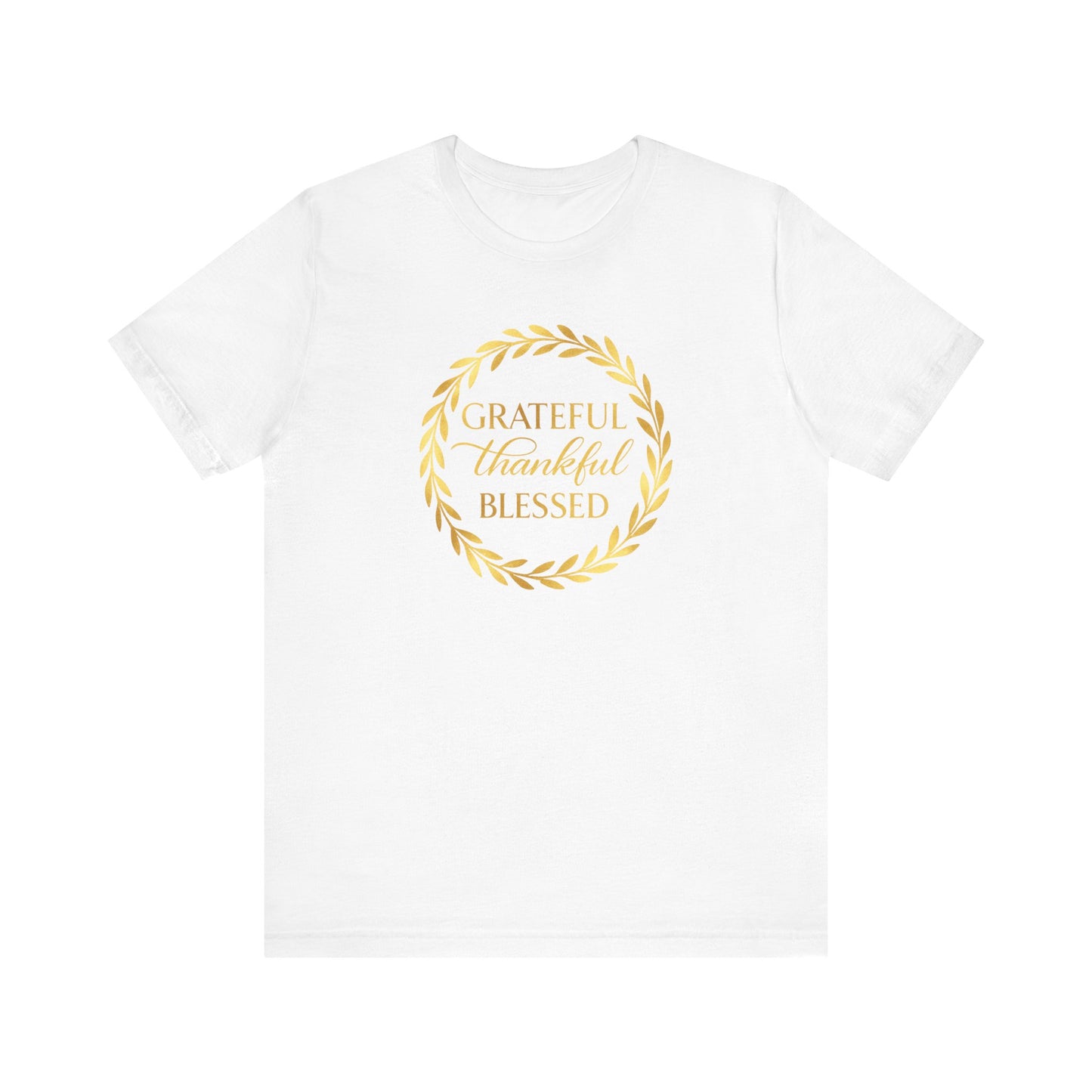 🖤 B&W - Grateful Thankful Blessed Tee