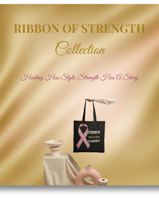 👜Ribbon of Strength-Strength You Can Carry Tote