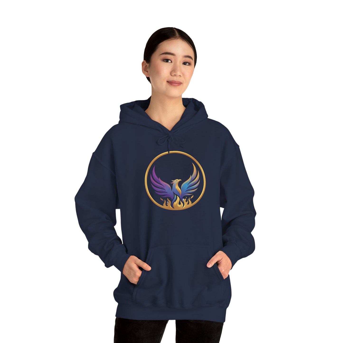 🌅 Phoenix Rising – Symbol of Renewal Pullover Hoodie
