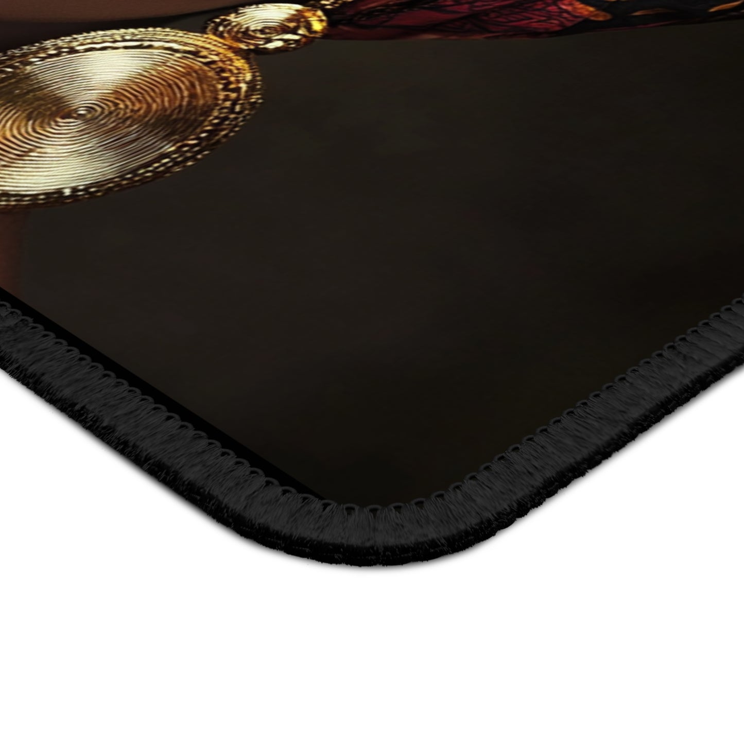 👑 Crowned in Strength – Empowered Beauty Mouse Pad