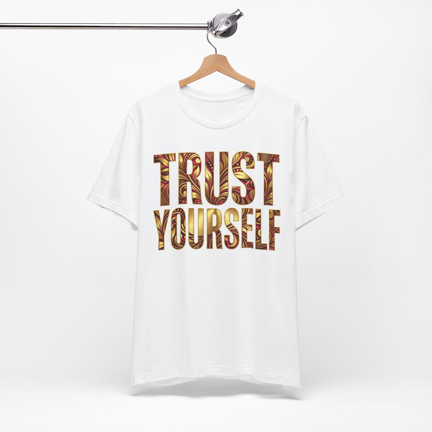👑Trust Yourself Tee – Crowned in Strength Collection