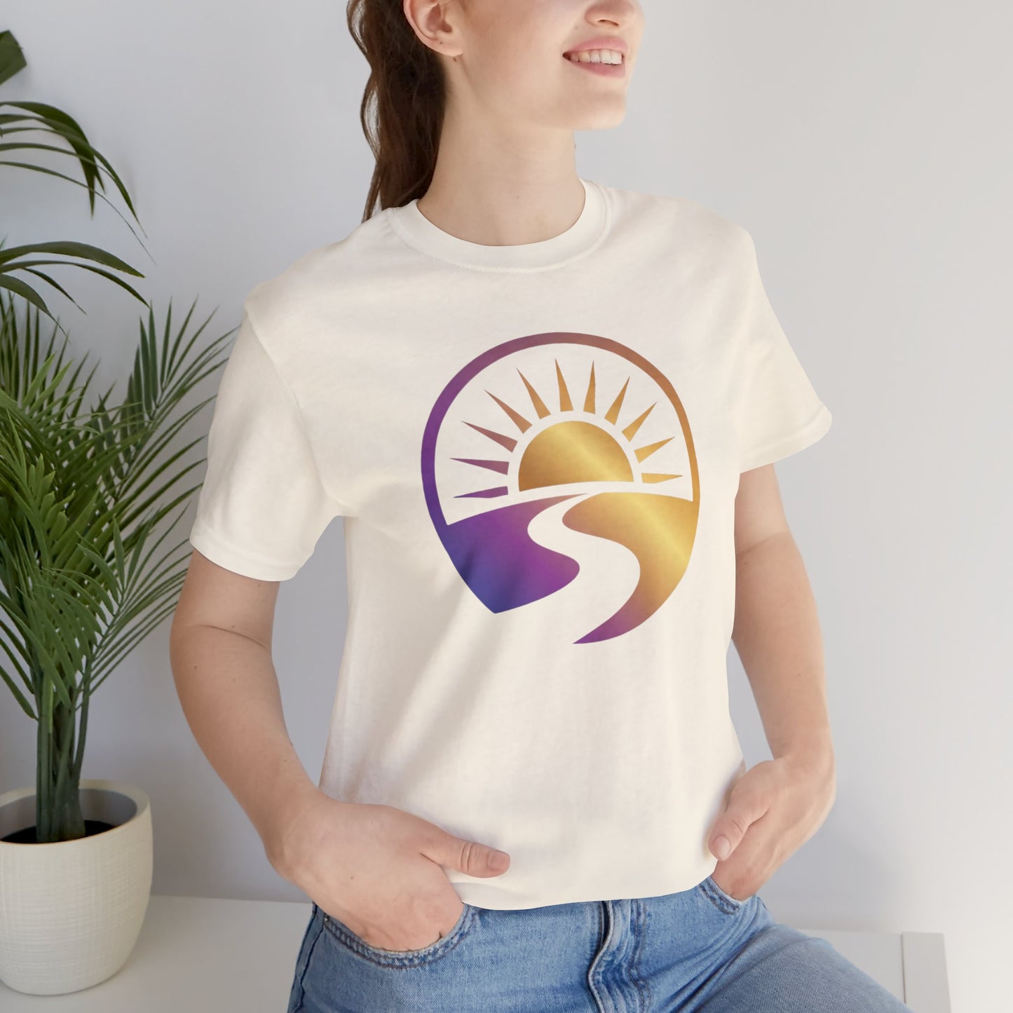 🌅  Rise Strong – Sunrise Path Tee