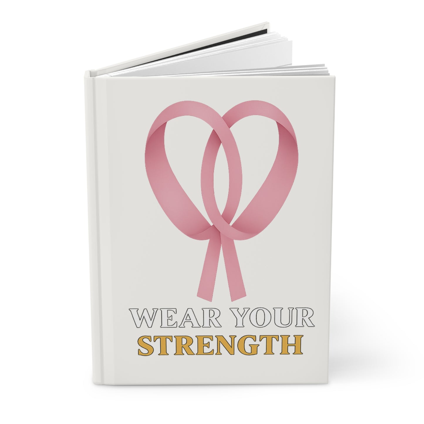 🌸 Ribbon – Wear Your Strength Journal