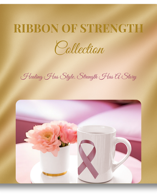 Ribbon of Strength Mug – White