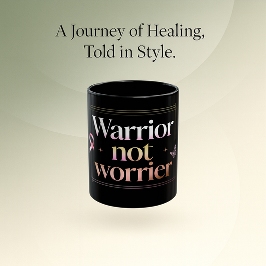 🌿 S & S - Warrior Not Worrier Mug