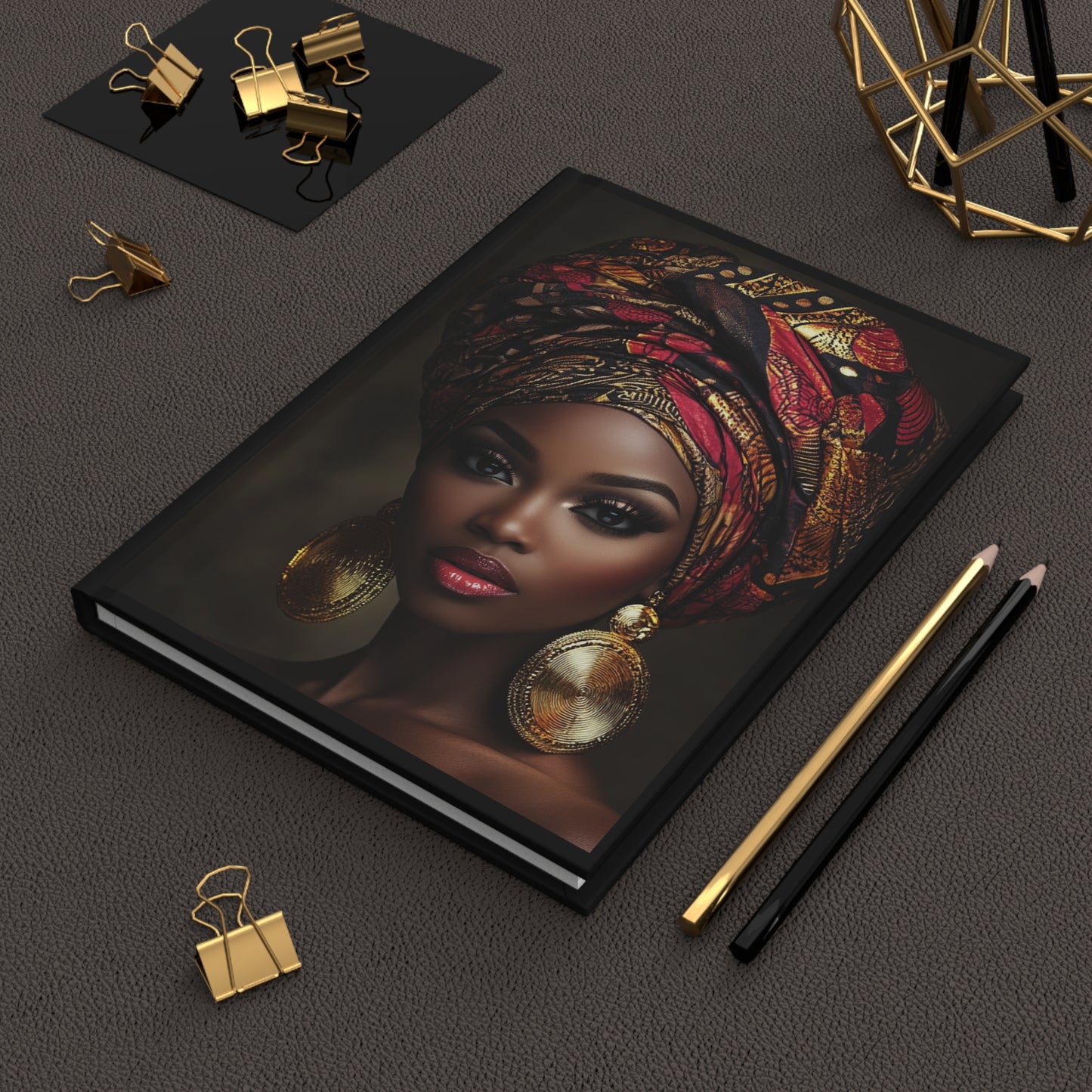 👑 Crowned in Strength – Empowered Beauty Inspirational Journal