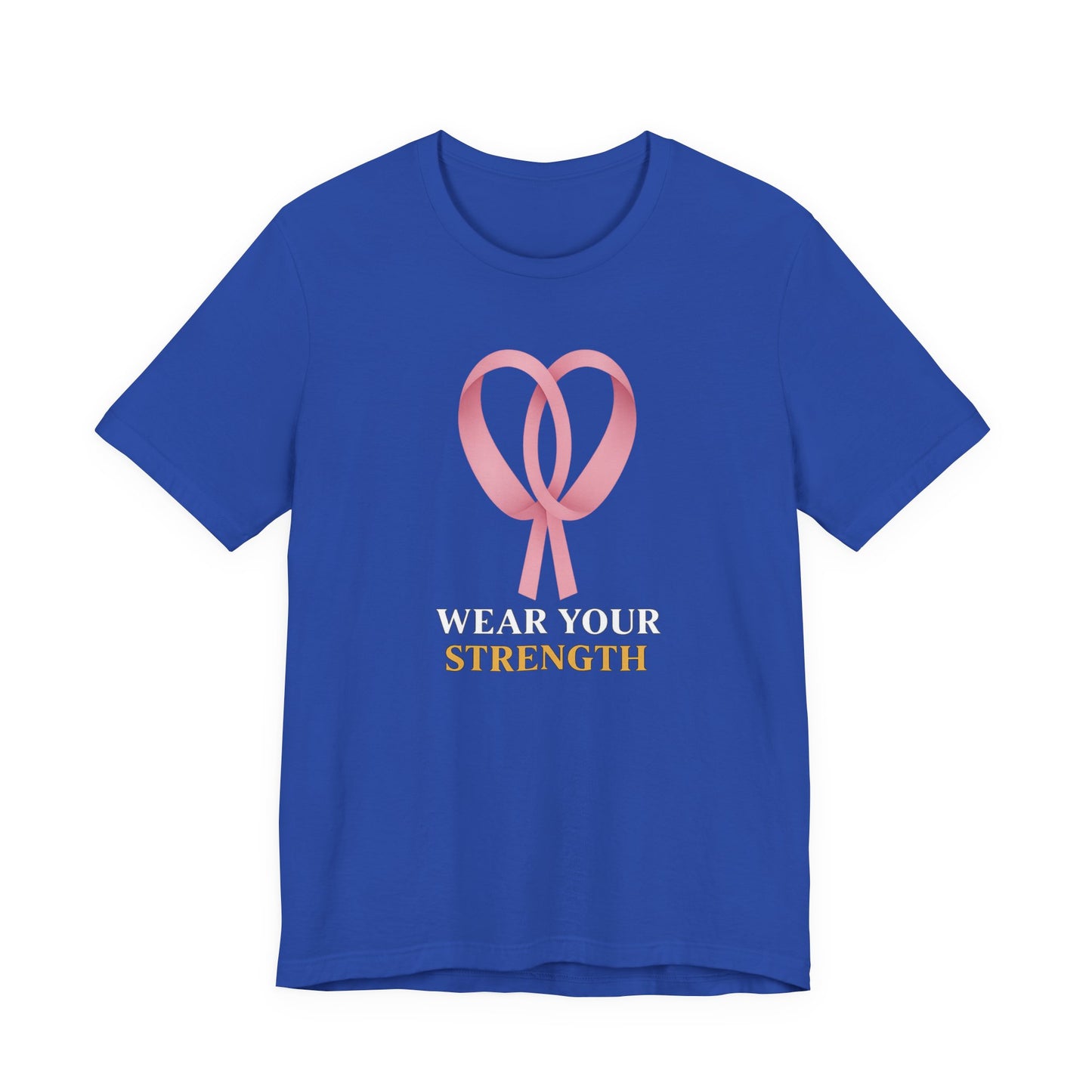 🌸 Ribbon-Wear Your Strength Tee