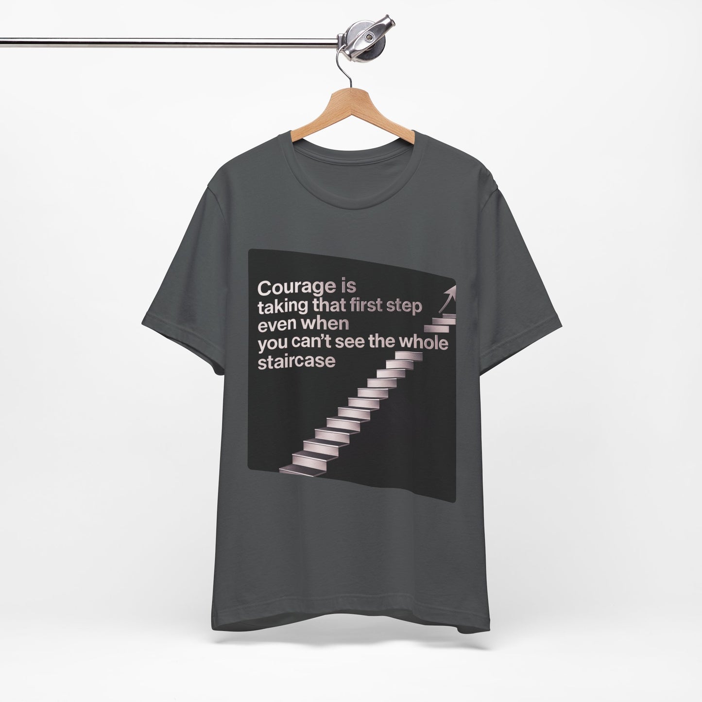 Strength and Serenity Collection - Courage is Taking That First Step Tee