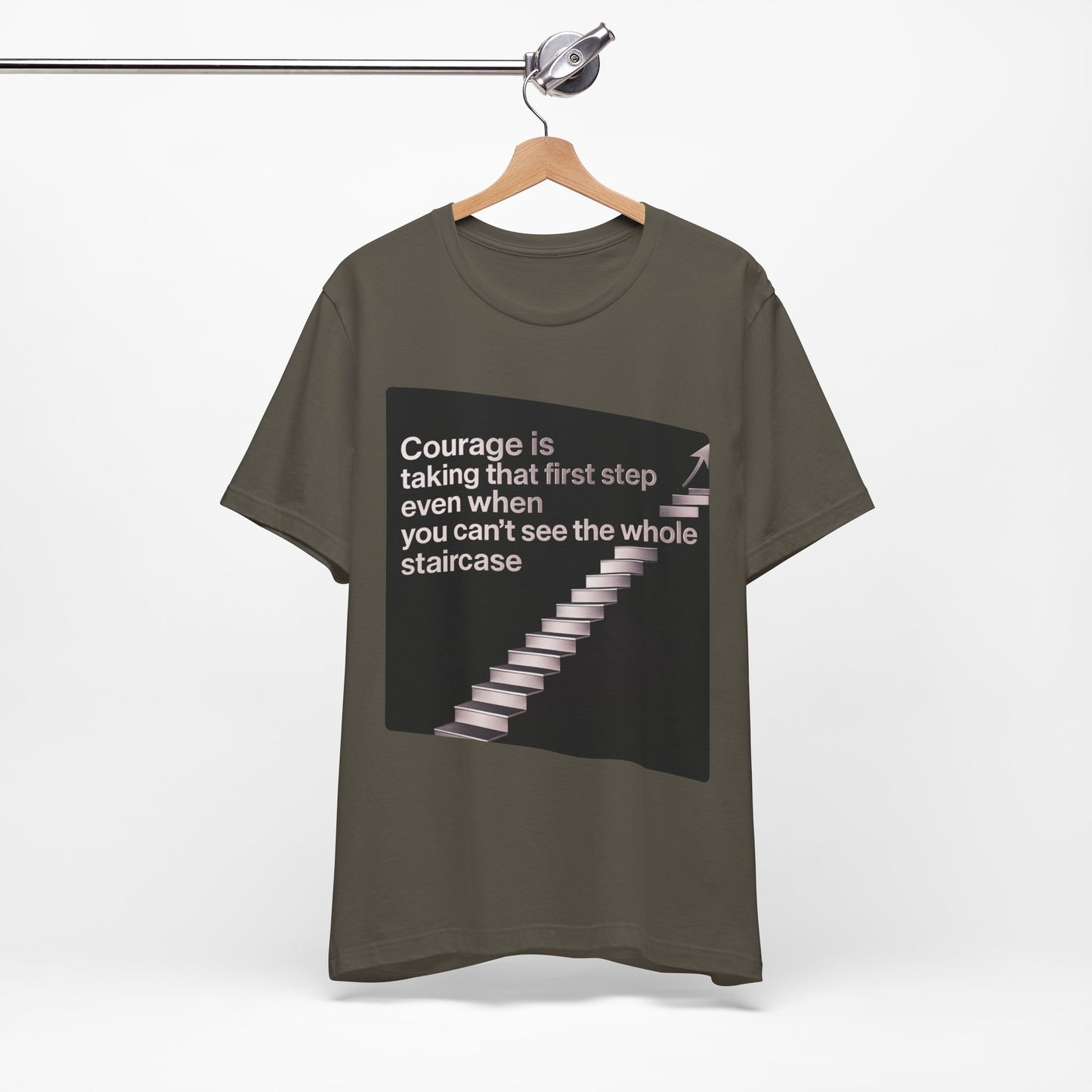 Strength and Serenity Collection - Courage is Taking That First Step Tee