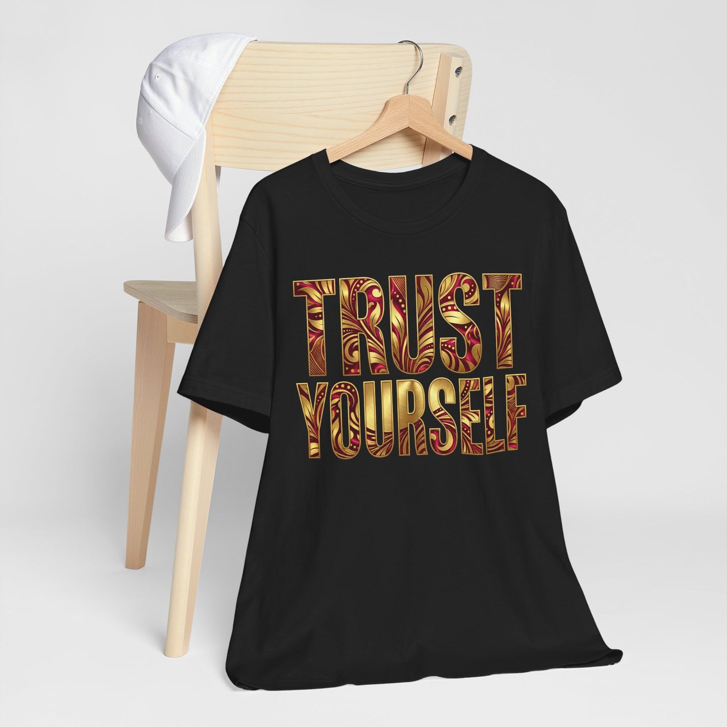 👑Trust Yourself Tee – Crowned in Strength Collection